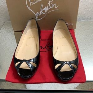 Black Patent Leather Flats